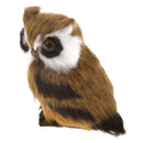 1 Pc Impish OWL Plush Kid Toy Model Desk Home Decor Furnishing Article