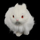 1 Pc Impish Rabbit Plush Kid Toy Model Desk Home Decor Furnishing Article