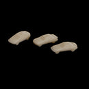 100x 1:500 Scale White Model Cars for Train Model and Other Building Scenery Building Train Railway Layout