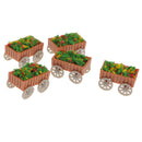 5Pcs Model Float Flowerbed Park Garden Railway Border Parterre 1:75 HO Scale Building Scenery Layout