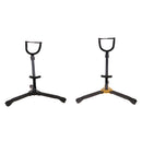 Folding Portable Alto/Tenor Saxophone Stand Music Stand Black