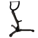 Folding Portable Alto/Tenor Saxophone Stand Music Stand Black