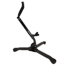 Folding Portable Alto/Tenor Saxophone Stand Music Stand Black
