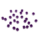 Pack of 25pcs Opaque Purple Blank D6 Six Sided Dice Teaching Resources Party Supplies