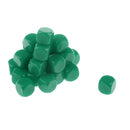 Pack of 25pcs Opaque Green Blank D6 Six Sided Dice Teaching Resources Party Supplies