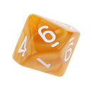 Pack of 10pcs Ten Sided Dice D10 Playing Dungeons & Dragons D&D TRPG Board Game Coffee