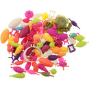 Parents Pop Beads Art Craft Kit Toy Gift DIY Wristlet Hair Band Multicolored Set of 188