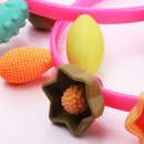 Parents Pop Beads Art Craft Kit Toy Gift DIY Wristlet Hair Band Multicolored Box of 240