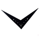 Black Tailpiece For Gibson Flying V Style Electric Guitar Parts Replacement
