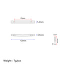 String Retainer Bar Tension For Floyd Rose Electric Guitar Parts 42mm Gold