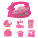Laundry Clothing Ironing Simulation Model Toy Kids Electric Light Sound Iron