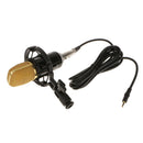 Condenser Microphone Mic Sound Studio Speech Recording Dynamic with Shock Mount Windshield Sponge Foam Cover BM700 Black