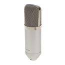 Condenser Microphone Mic Sound Studio Speech Recording Dynamic with Shock Mount Windshield Sponge Foam Cover BM700 Silver