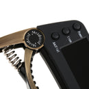 TCapo20 Alloy Professional Acoustic Electric Guitar Bass Violin Capo Tuner Bronze