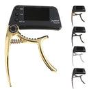 TCapo20 Alloy Professional Acoustic Electric Guitar Bass Violin Capo Tuner Bronze