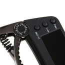 TCapo20 Alloy Professional Acoustic Electric Guitar Bass Violin Capo Tuner Black
