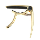 MCAPO10C Zinc Alloy Tune Quick Change Key Clamp Capo for Classic Guitars Ukulele Gold