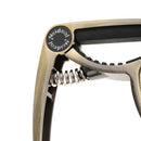 MCAPO10C Zinc Alloy Tune Quick Change Key Clamp Capo for Classic Guitars Ukulele Bronze