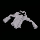 Fashion Black Long Sleeves Shirt w/ Skirt Stockings Hair Band Set for 1/6 BJD SD DOD LUTS Dolls