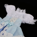 Cute 3 Layers Puff Sleeves Lace Dress for 1/6 BJD SD BB Girl DOD LUTS Dolls