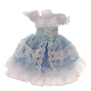 Cute 3 Layers Puff Sleeves Lace Dress for 1/6 BJD SD BB Girl DOD LUTS Dolls