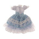 Cute 3 Layers Puff Sleeves Lace Dress for 1/6 BJD SD BB Girl DOD LUTS Dolls