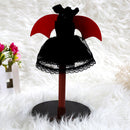 Devilish Winged Top & Skirt w/ Stockings Hair Band Set for 1/6 BJD SD Dolls