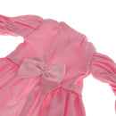 Set of Mandarin Sleeves Pink Coat w/ White Sleeveless Dress Clothes Accs for 1/6 BJD SD DOD Dolls