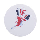 UK Map Button Badge Great Britain Map Pin-Back Badge United Kingdom Map Tinplate Badge 43mm
