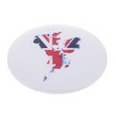 UK Map Button Badge Great Britain Map Pin-Back Badge United Kingdom Map Tinplate Badge 43mm