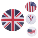 Novelty USA Map Button Badge American Map Pin-Back Badge Tinplate Badge 43mm