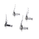 4R Bass Guitar Machine Heads Tuners Tuning Pegs Set for 4 String Jazz P Bass