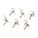 R+L 6 String Acoustic Guitar Parts Single Button Tuning Pegs Machine Heads