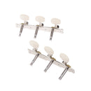 2pcs Metal Guitar Tuners Plank Tuning Pegs w/ Accessories for Classic Guitar