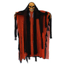 Scary Halloween Skeleton Skull Ghost Hanging Devil Body Rotating Eyes Flashing
