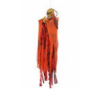 Scary Halloween Skeleton Skull Ghost Hanging Devil Body Rotating Eyes Flashing