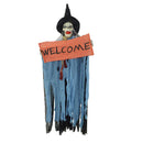 Sound & Light Ghost Hanging Skull Halloween Party Supplies Bar Soul House Decor Creative Toy