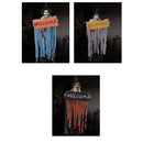 Sound & Light Ghost Hanging Skull Halloween Party Supplies Bar Soul House Decor Creative Toy