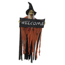 Sound & Light Ghost Hanging Skull Halloween Party Supplies Bar Soul House Decor Creative Toy
