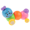 Colourful Wiggly Clockwork Wind Up Racing Caterpillar Toys Early Educational