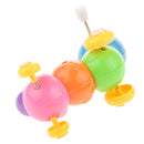Colourful Wiggly Clockwork Wind Up Racing Caterpillar Toys Early Educational