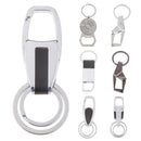 Men's Fashion Alloy Metal Car Ornaments Waist Hanging Keeper Key Chain Key Fob Creative Gifts