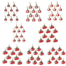 On/On Small Mini Toggle Switch 9 PIN Model 3PDT Red Pack of 10