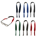 Adjustable Neoprene Sunglasses Eyeglasses Reading Glasses Straps Basketball Bike Riding Travel Accessories Gray PACK OF 5PCS