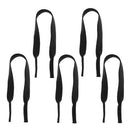 5pcs Neoprene Eyewear Sunglasses Glasses Neck Cord Retainer Band Strap-Black