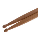 Pair of X5A Hot Drum Sticks Hickory Wood Drumsticks High Quality Wood Drumsticks