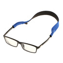 Neoprene Sport Eyewear Sunglasses Glasses Neck Cord Retainer Band Strap-Blue