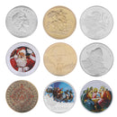 Silver NEW 2016 Merry Christmas Elizabeth Commemorative Coin Home Collection Kids Toys