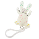 Bear Charm Key Chain w/ Lobster Clasp Lovely Handbag Accessory Colorful Star