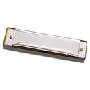 Harmonica C Key 10 Holes Children Muscial Toy Music Learning Gift Silver